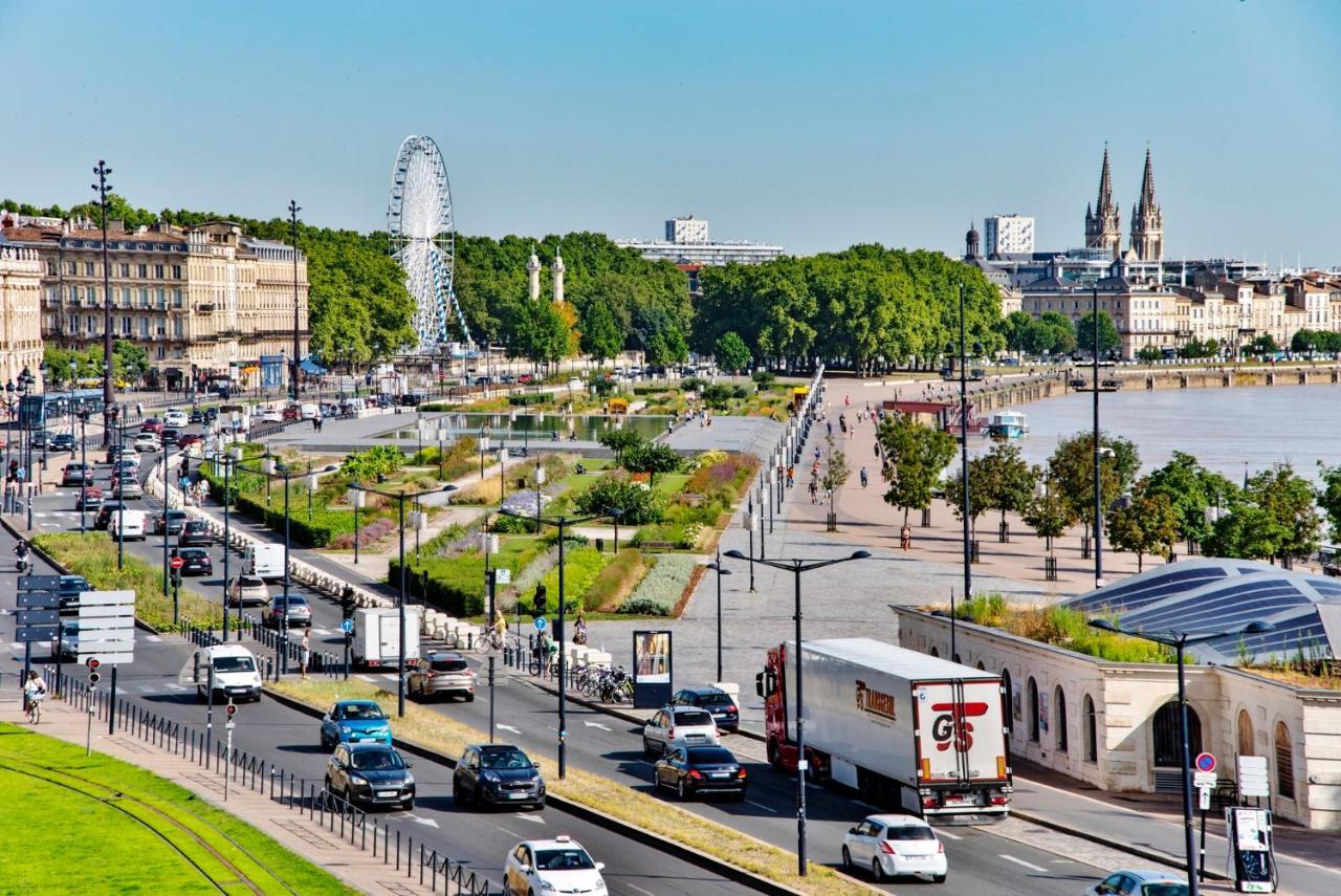 Le Richelieu - Magnifique Duplex Avec Une Vue Incroyable Bordeaux Eksteriør billede