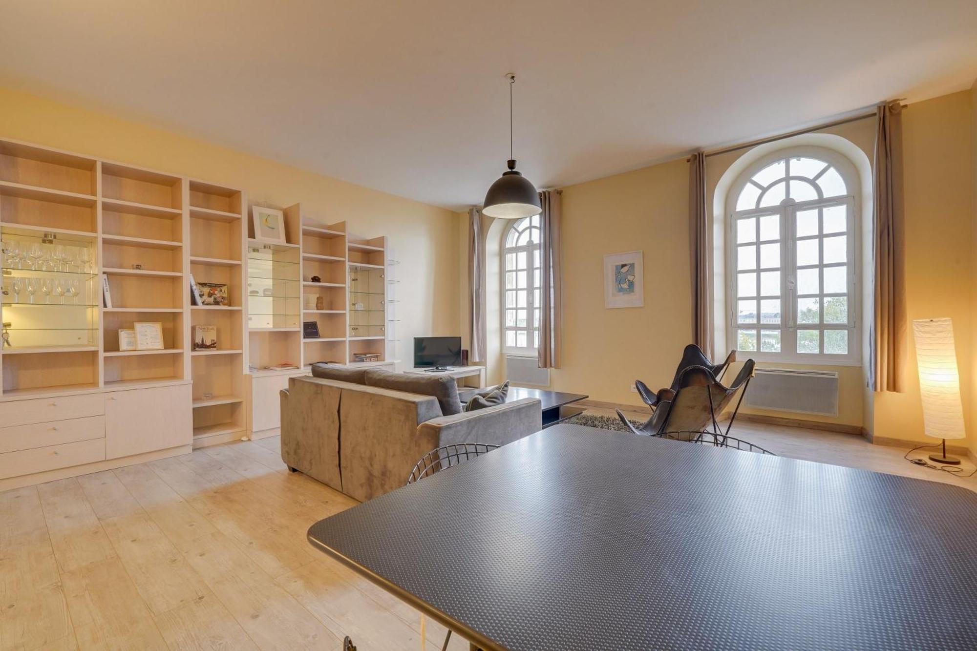 Le Richelieu - Magnifique Duplex Avec Une Vue Incroyable Bordeaux Eksteriør billede
