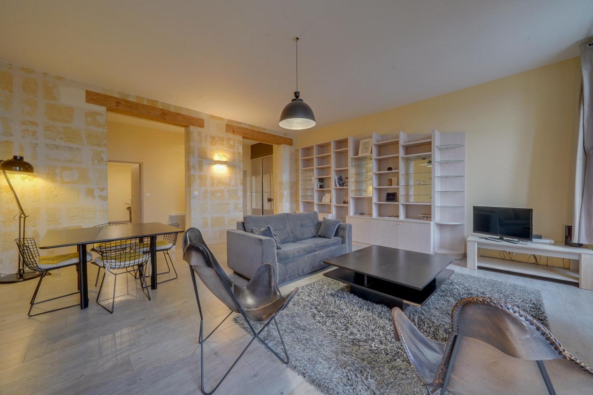 Le Richelieu - Magnifique Duplex Avec Une Vue Incroyable Bordeaux Eksteriør billede